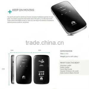 Wholesale Original Unlock LTE FDD 100Mbps Huawei Wireless 4G LTE Router E589 Pocket WiFi Hotspot on 2015 thumbnail-2