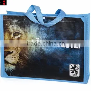 Durable Plastic Non-woven Bag in Big Size With Zipper thumbnail-1