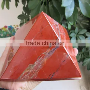2015 New Arrival Red Jasper Crystal Pyramid ,healing Singing Pyramid, Home Decora Pyramid thumbnail-1
