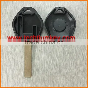 2015 Hot Sale Black Replacement Transponder Key Fob Shell Case Housing 3 Buttons Car Leu Cover Blank for BMW E46 Z3 E36 E38 E39 thumbnail-4