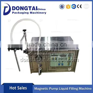 Small Dose Manual Digital Display Canola Oil Filling Machine thumbnail-1