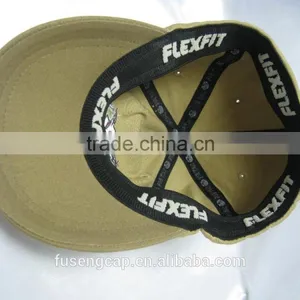 2016 Cheap Promotional Cotton Twill Custom Made Fitted Flexfit Baseball Cap Manufacturer thumbnail-2