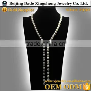 Professional Custom Wholesale Shell Pearl and Chain Choker Necklace thumbnail-5