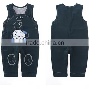 2015 Best Christmas Gift Dark Gray Black Baby Clothes Wholesale Price Printed Romper thumbnail-6