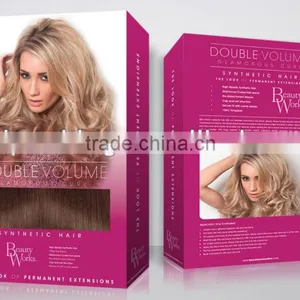 2014 Custom Elegant Human Hair Extension Boxes thumbnail-1