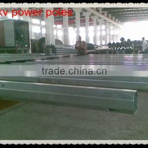 Led Ploypnal Street Lighting Steel Poles for Solar thumbnail-2