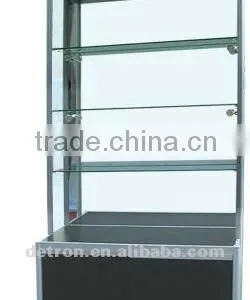 2012 Display Stand With Glass Showcase S1281 ~ NEW thumbnail-1