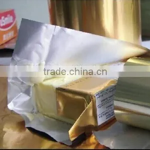 Food Packaging Alu Foil Butter Wrapping Aluminum Foil Laminated Paper thumbnail-1