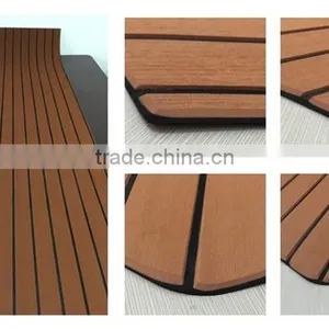 Melors Non-skid EVA Foam Faux Teak Sheet Composite Teak Decking Marine thumbnail-1