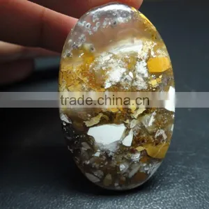 Semi-precious Brasitait Mokite Gemstone Cabochon Gemstone Oval Cut thumbnail-4