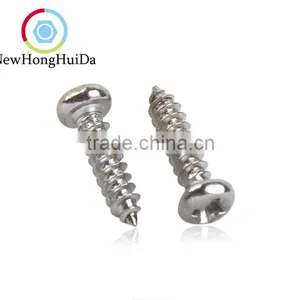 Carbon-steel Black Kilvery Round Cross Recessed Pan Head Tapping Screw thumbnail-1