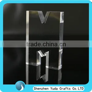 Hot Sale Acrylic Glass Block Custom Transparent Letter Blocks thumbnail-1