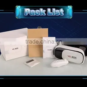 2016 Newest Design 3D Glasses Helmet Same as Google Cardboard Lens VR Glasses thumbnail-6