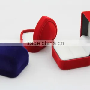 Hot Sale Velvet Jewelry Ring Box Wholesale thumbnail-1