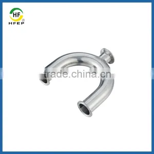 Stainless Steel Quick U Type Three Way Pipe Elbow Connection Joint Fitting thumbnail-1