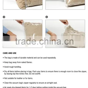 Factory Price Cheap Clothes Travel Vacuum Seal Storage Bags thumbnail-2