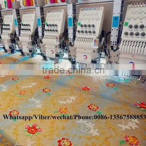 High Speed Sequin Beads Mixed Embroidery Machine With Triple Servo Motor thumbnail-1