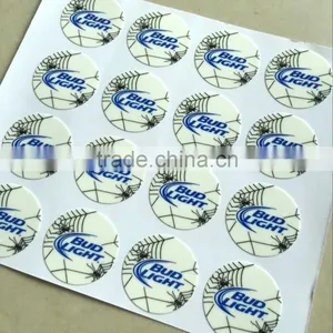 Blue Round Glow in the Dark Stickers thumbnail-2