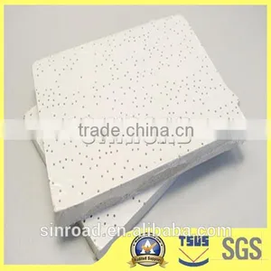 Acoustical Suspended Ceiling Tile Mineral Fiber Board thumbnail-1