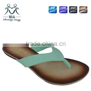 Wholesale Price Colorful Ladies Flip Flop Flat Slipper and Shoes for Women thumbnail-5
