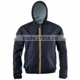 Foldable Color Zipper Windbreaker Jacket thumbnail-1