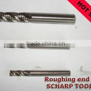 Din844 Long Type Roughing End Mill / Rougher HSS thumbnail-1