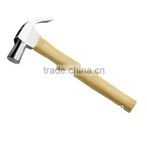 CLAW HAMMER W/WOODEN HANDLE 8 OZ thumbnail-1