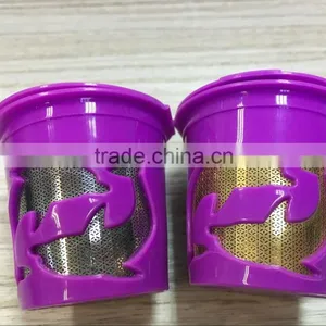 Customized Color Keuring k Cup/ K-carafe With Etching Gold Mesh Hot Selling thumbnail-5