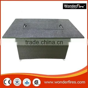 Outdoor Fire Pit Table/patio Heater/ball Valve/SUS Burner Ststem/fireglass/NG Conversion Kit thumbnail-1