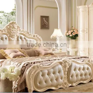 White Luxury Antique Customized Oak Solid Wood Luxury Wardrobe for Sale thumbnail-6