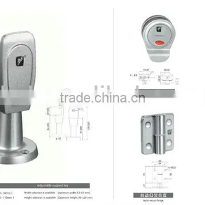 Toilet Cubicle Hardware/ Toilet Partition Accessories-HUIYA Series thumbnail-1