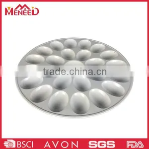 Unbreakable Restaurant & Hotel Round Plastic Egg Tray thumbnail-1