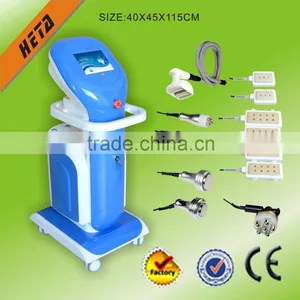 Guangzhou HETA Body Reshaper Cavitation Multipolar RF Laser Vacuum Beauty Equipment thumbnail-1