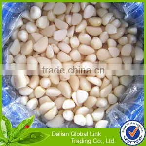 Chinese Peeled Garlic Kernel in Brine 50kg Drum thumbnail-1