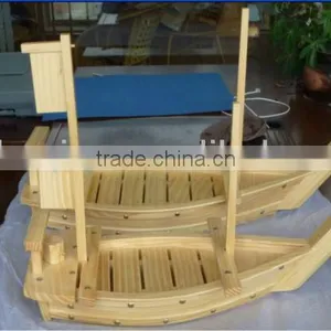 High Quality Wooden Sushi Boat For Party thumbnail-1