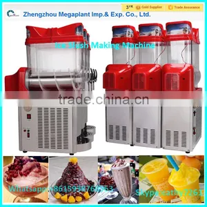 Mini Two Bowl Germany Air Compressor Granita Slush Machine for Sale thumbnail-1