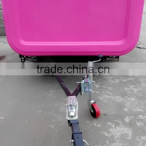 Food Kiosk Design Muntifunction Coffee Van Orange Juice Kiosk Mobile Kitchen Food Van Barbecue/fryer/ Boiler/griddle Food Kiosk thumbnail-5