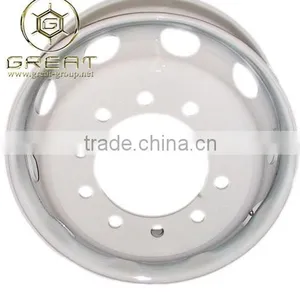 Truck Tubeless Steel Wheels 17.5x6.00 thumbnail-2