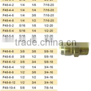 Flare To Male Connector,Pipe Fitting,Brass Fitting,Pipe Valve thumbnail-2