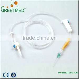 Pvc Tube Pediatric Infusion Set With Burette thumbnail-1