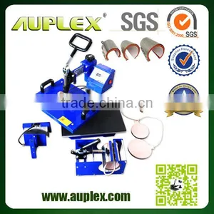 Flatbed Garment Printer Combo Heat Press Machine /t-shirt Printing Machine for Sale on thumbnail-5