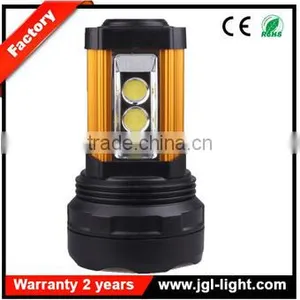 Handheld Rechargeable Outdoor Maintenance High Power Searchlight 5JG-A399 Cree 15w Maintenance Work Light and Side Warning Light thumbnail-3