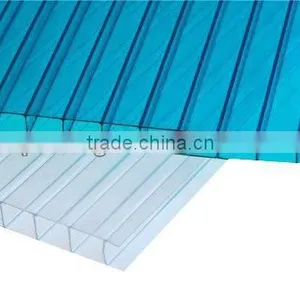 4mm Twin Wall Polycarbonate Sheet, Hollow pc Sheet,pc Sheet on Sale thumbnail-1