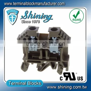 TF-10 Euro Type 600V 53A Screw Clamp 10mm Din Wire Connector thumbnail-3
