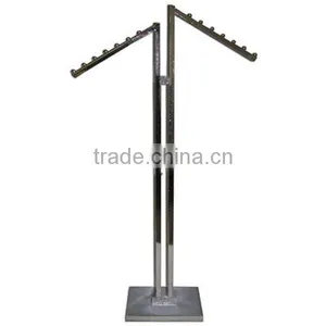 Metal Display Standing 2 Way Clothing Rack thumbnail-3
