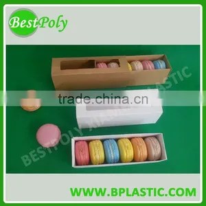 Macaron Box With Plastic Tray Inserts for Sale thumbnail-4