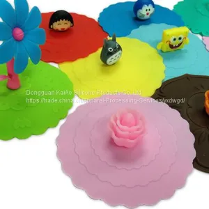 Anti-dust Silicone Cover Lids For Mug Cup thumbnail-1