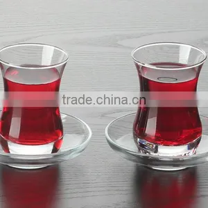 4.5oz Insulated Glass Coffee Mugs With Handles thumbnail-1