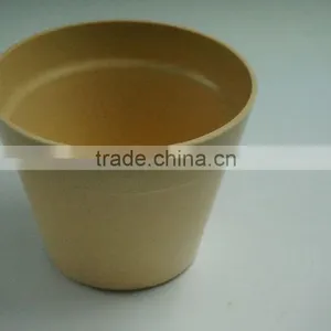 Eco Friendly Bamboo Fibre Plant Fiber Flower Pot thumbnail-6