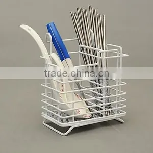 Small Order Stand Square Metal Chopsticks Holder thumbnail-1